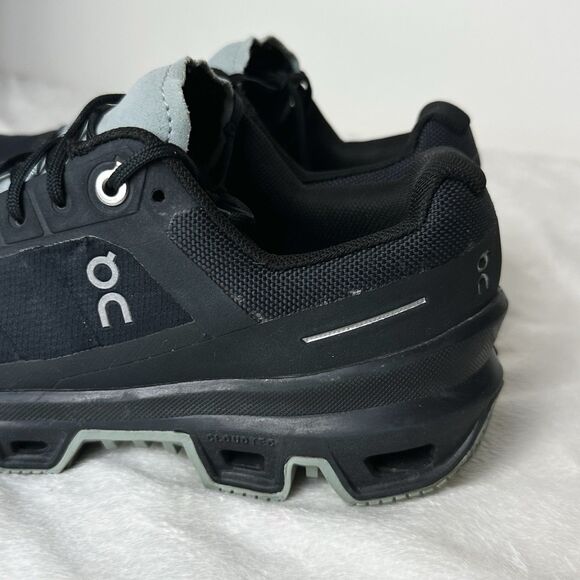On Cloudventure Trail Running Sneakers Black Cobblestone Womens 6.5 Outdoor main image 6
